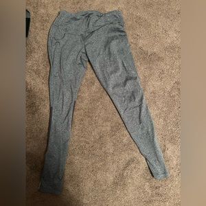 Gray leggings